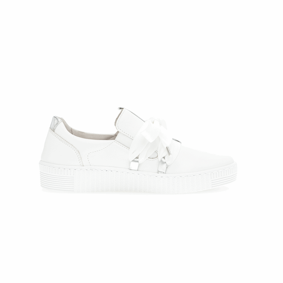 Gabour | Baskets Exclusives Blanc/argent